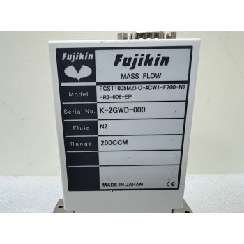 Fujikin FCST1005MZFC-4CW1-F200-N2-R3-006-EP T1000M N2 200CCM MFC
